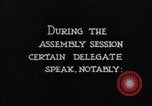 Image of League of Nations Assembly Geneva Switzerland, 1936, second 6 stock footage video 65675029391
