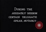 Image of League of Nations Assembly Geneva Switzerland, 1936, second 9 stock footage video 65675029391