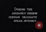 Image of League of Nations Assembly Geneva Switzerland, 1936, second 10 stock footage video 65675029391