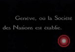 Image l'Assemblée de la Société des Nations Genève Suisse, 1920, de la seconde 1 séquences d'archives historiques vidéo 65675029396