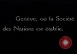 Image l'Assemblée de la Société des Nations Genève Suisse, 1920, de la seconde 3 séquences d'archives historiques vidéo 65675029396