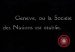 Image l'Assemblée de la Société des Nations Genève Suisse, 1920, de la seconde 4 séquences d'archives historiques vidéo 65675029396