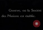 Image l'Assemblée de la Société des Nations Genève Suisse, 1920, de la seconde 6 séquences d'archives historiques vidéo 65675029396