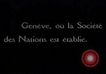 Image l'Assemblée de la Société des Nations Genève Suisse, 1920, de la seconde 7 séquences d'archives historiques vidéo 65675029396