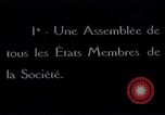 Image l'Assemblée de la Société des Nations Genève Suisse, 1920, de la seconde 38 séquences d'archives historiques vidéo 65675029396