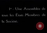 Image l'Assemblée de la Société des Nations Genève Suisse, 1920, de la seconde 39 séquences d'archives historiques vidéo 65675029396