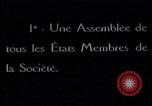 Image l'Assemblée de la Société des Nations Genève Suisse, 1920, de la seconde 42 séquences d'archives historiques vidéo 65675029396