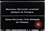 Standbild Delegierten Genf Schweiz, 1926, aus Sekunde 37 historischem Filmmaterial Videoclip 65675029398