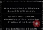 Image Conseil réunion Genève Suisse, 1926, de la seconde 27 séquences d'archives historiques vidéo 65675029399