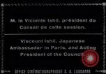 Image Conseil réunion Genève Suisse, 1926, de la seconde 28 séquences d'archives historiques vidéo 65675029399