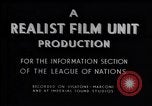 Standbild die Liga bei der Arbeit Genf Schweiz, 1937, aus Sekunde 23 historischem Filmmaterial Videoclip 65675029402