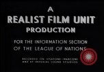 Standbild die Liga bei der Arbeit Genf Schweiz, 1937, aus Sekunde 26 historischem Filmmaterial Videoclip 65675029402