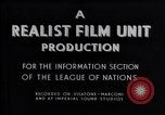 Standbild die Liga bei der Arbeit Genf Schweiz, 1937, aus Sekunde 28 historischem Filmmaterial Videoclip 65675029402