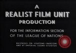 Standbild die Liga bei der Arbeit Genf Schweiz, 1937, aus Sekunde 30 historischem Filmmaterial Videoclip 65675029402