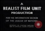 Standbild die Liga bei der Arbeit Genf Schweiz, 1937, aus Sekunde 34 historischem Filmmaterial Videoclip 65675029402