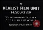 Standbild die Liga bei der Arbeit Genf Schweiz, 1937, aus Sekunde 36 historischem Filmmaterial Videoclip 65675029402