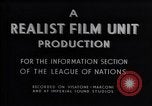 Standbild die Liga bei der Arbeit Genf Schweiz, 1937, aus Sekunde 39 historischem Filmmaterial Videoclip 65675029402