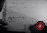 Standbild Rechtliche Hinweise Genf Schweiz, 1937, aus Sekunde 33 historischem Filmmaterial Videoclip 65675029404