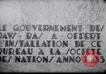 Image of speech on League of Nations Geneva Switzerland, 1936, second 6 stock footage video 65675029414
