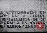 Image of speech on League of Nations Geneva Switzerland, 1936, second 11 stock footage video 65675029414