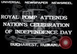 Image of 55th Independence Day celebration Bucharest Romania, 1932, second 3 stock footage video 65675029418