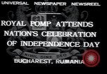 Image of 55th Independence Day celebration Bucharest Romania, 1932, second 5 stock footage video 65675029418