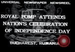 Image of 55th Independence Day celebration Bucharest Romania, 1932, second 6 stock footage video 65675029418