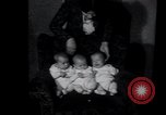 Image of triplets Chicago Illinois USA, 1932, second 10 stock footage video 65675029419