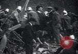 Image of collapsed building Lyon France, 1932, second 27 stock footage video 65675029422