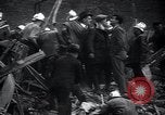 Image of collapsed building Lyon France, 1932, second 29 stock footage video 65675029422