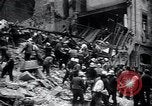 Image of collapsed building Lyon France, 1932, second 36 stock footage video 65675029422