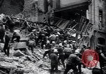 Image of collapsed building Lyon France, 1932, second 39 stock footage video 65675029422