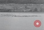 Image of college rowing competition Poughkeepsie New York USA, 1932, second 37 stock footage video 65675029423