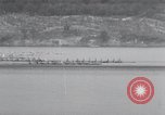 Image of college rowing competition Poughkeepsie New York USA, 1932, second 39 stock footage video 65675029423