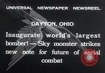 Image of Boeing Y1B-9  bomber being publicly demonstrated  Dayton Ohio USA, 1932, second 7 stock footage video 65675029425