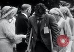 Image of war veterans greet Hoover Washington DC USA, 1932, second 26 stock footage video 65675029426