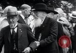 Image of war veterans greet Hoover Washington DC USA, 1932, second 33 stock footage video 65675029426