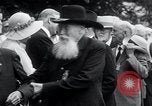 Image of war veterans greet Hoover Washington DC USA, 1932, second 34 stock footage video 65675029426