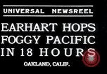 Image of Amelia Earhart Oakland California USA, 1935, second 3 stock footage video 65675029429