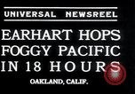 Image of Amelia Earhart Oakland California USA, 1935, second 5 stock footage video 65675029429