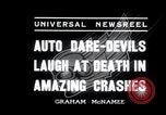 Image of daredevils Hollywood Los Angeles California USA, 1936, second 3 stock footage video 65675029430