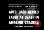 Image of daredevils Hollywood Los Angeles California USA, 1936, second 7 stock footage video 65675029430