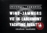 Immagine di Barche a vela Larchmont New York USA, 1936, secondo 9 filmato di repertorio 65675029436