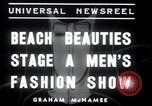 Image of female models Miami Beach Florida USA, 1937, second 7 stock footage video 65675029439