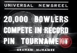 Immagine di Bowling New York United States USA, 1937, secondo 6 filmato di repertorio 65675029443