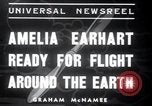 Immagine di Amelia Earhart Oakland California USA, 1937, secondo 8 filmato di repertorio 65675029444