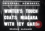 Immagine di Cascate del Niagara New York United States USA, 1937, secondo 4 filmato di repertorio 65675029445