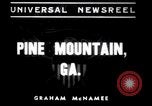 Standbild Franklin Roosevelt Pine Mountain Georgia USA, 1937, aus Sekunde 3 historischem Filmmaterial Videoclip 65675029447