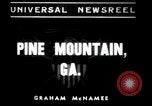 Standbild Franklin Roosevelt Pine Mountain Georgia USA, 1937, aus Sekunde 4 historischem Filmmaterial Videoclip 65675029447