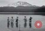 Image of horseshoe pitching Oregon United States USA, 1937, second 9 stock footage video 65675029461